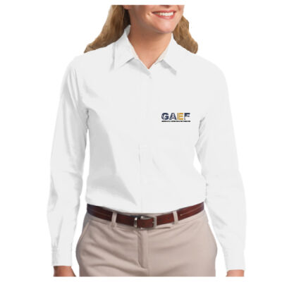 Port Authority Ladies Long Sleeve Easy Care Shirt Thumbnail
