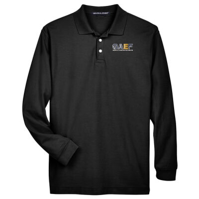 Devon & Jones Men’s  Pima Piqué Long-Sleeve Polo Thumbnail