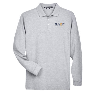 Devon & Jones Men’s  Pima Piqué Long-Sleeve Polo Thumbnail